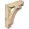 Ekena Millwork Legacy Arts & Crafts Rough Sawn Bracket, Douglas Fir, 6"W x 30"D x 34"H BKT06X30X34LEC03RDF - alternate 1